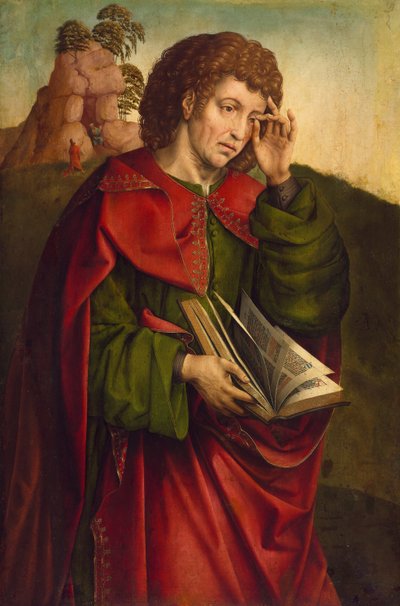 Saint John the Evangelist Weeping by Colijn de Coter